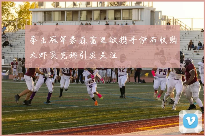 拳击冠军泰森富里欲携手伊布收购大虾莫克姆引发关注